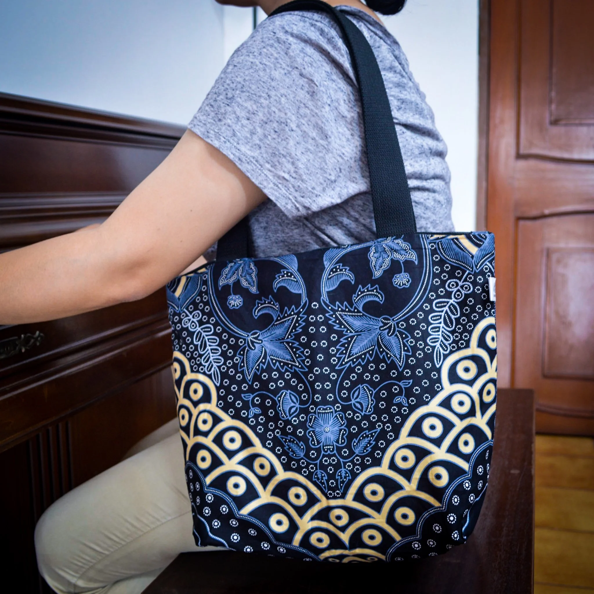 Tote bag batik hotsell